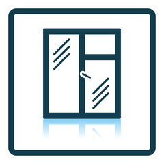 Sticker - Icon of closed window frame