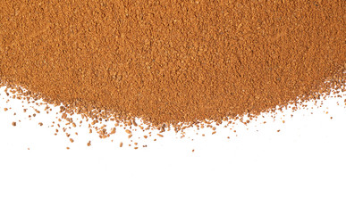 Wall Mural - Surface covered with cinnamon