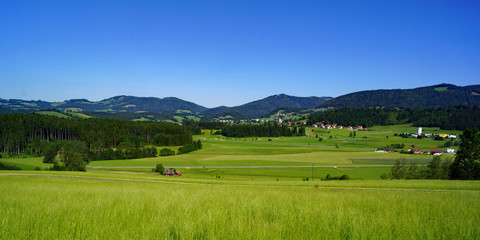 Sticker - Blick nach FLADNITZ a.d.Teichalpe ( Oststeiermark )