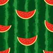 Watermelon background. Seamless, endless