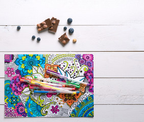 Adult coloring books, new stress relieving trend