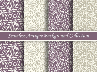 Wall Mural - Antique seamless background collection_127