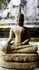 Buddha statue vintage vertical