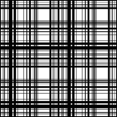 Fototapete - Grid, mesh of intersecting lines. Abstract monochrome background