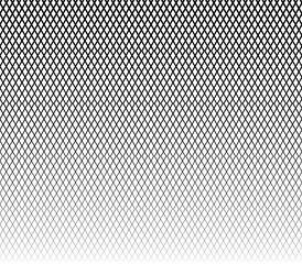 Fototapete - Grid, mesh monochrome abstract repeatable pattern with intersect