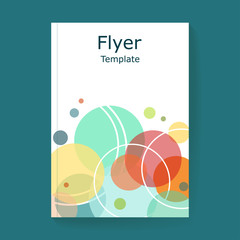 Wall Mural - Brochure vector template