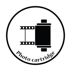 Poster - Photo cartridge reel icon