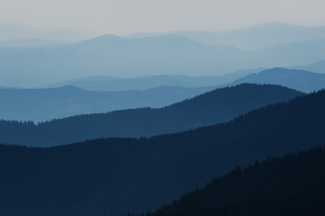 blue nature background