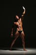 © kazanovskyiphoto - One young naked handsome man with sexy strong muscular body