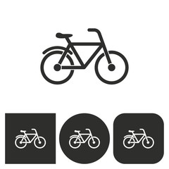 Poster - Bicycle - vector icon.