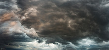 Panorama Of A Stormy Sky