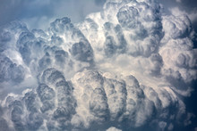 Cloudscape With Cumulonimbus Clouds