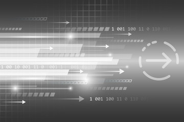 Wall Mural - abstract straight lines vector technological futuristic background.