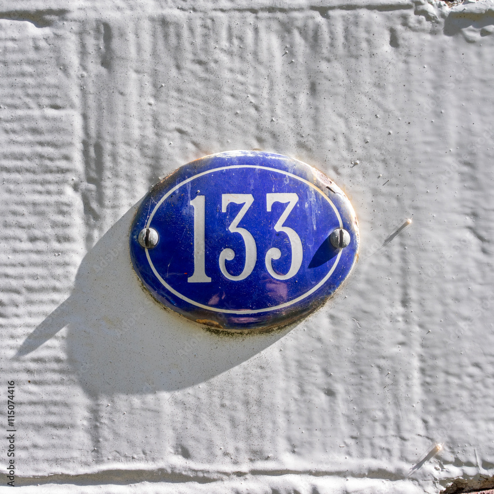 Number 133 Stock Photo | Adobe Stock