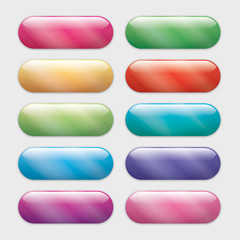 Wall Mural - soft jelly buttons