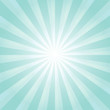 © Natasha_S - Abstract background. Light Green rays background. Vector