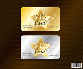 VIP card symbol design-vector file