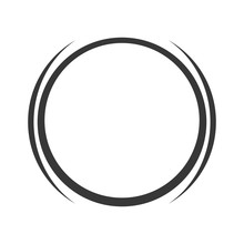 Grey Circle Icon