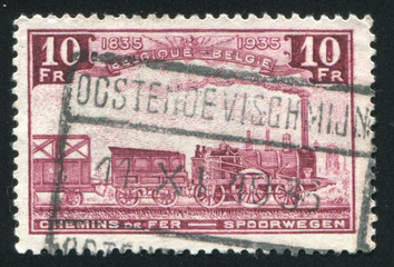 Sticker - Railroad Train