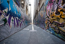 Graffiti City In Melbourne