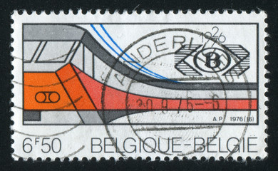 Sticker - Electric Train and Society Emblem