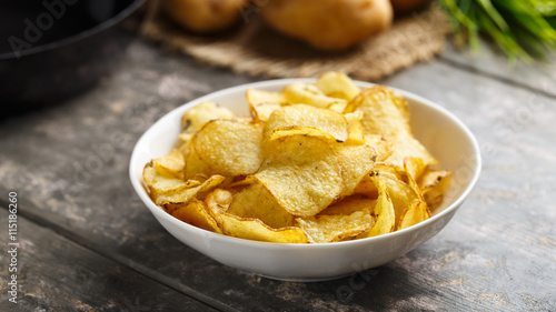 Cuadros en Lienzo Kesselchips - Kettle cooked crisps