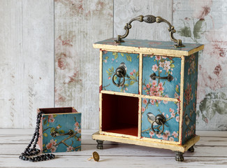 Wall Mural - Gorgeous Jewellery Box