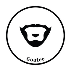 Poster - Goatee icon