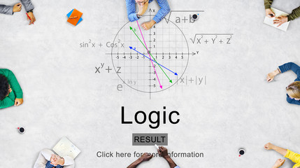 Wall Mural - Logic Intelligence Rational Reason Solution Ideas Concept