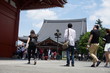 © martinprague - Famous Senso-Ji, Japanese temple (Shinto Shrine) in Asakusa, Tokyo with its typical pagoda and all typical oriental architectural particularities