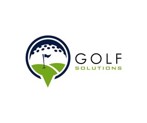 Wall Mural - golf logo
