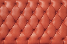 Background Image Of Plush Red Leather