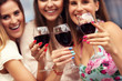 © Kalim - Group of friends with wine