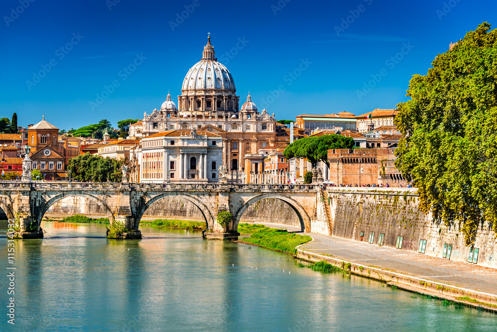 Watykan, Rzym, Włochy - obrazy, fototapety, plakaty 