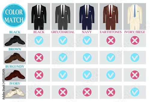 business casual men colors