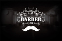 Vintage Barber Shop Logo