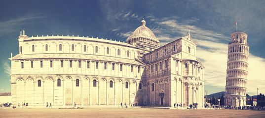 Wall Mural - SIENA,ITALY:Vintage retro stylized photo of the old town of Siena