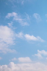 Wall Mural - abstract background with bokeh defocused beautiful flame clouds in the sky