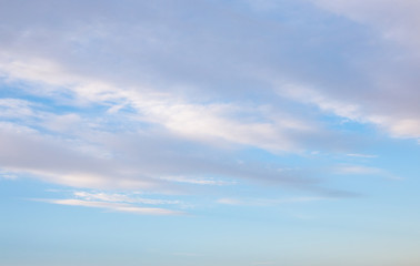 Wall Mural - abstract background with bokeh defocused beautiful flame clouds in the sky