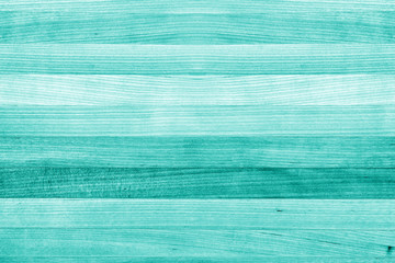 Wall Mural - Teal and turquoise green wood texture background