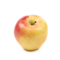 Sticker - Ripe red and golden jonagold apple