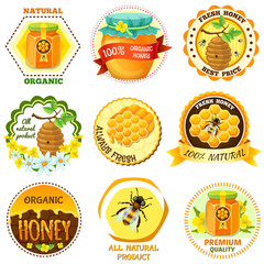 Sticker - Honey Emblem Set