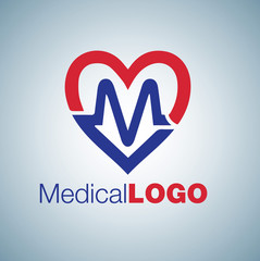 Wall Mural - mediacal logo