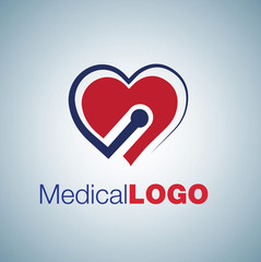 Wall Mural - mediacal logo