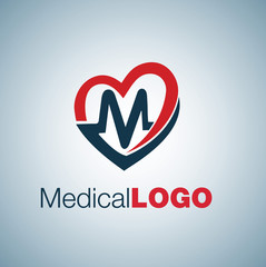 Wall Mural - mediacal logo