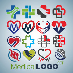 Wall Mural - mediacal logo