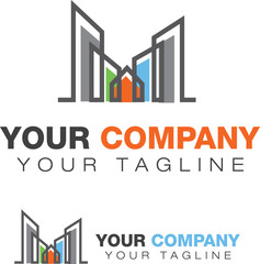 Wall Mural - realty logo