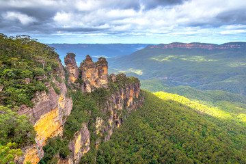 Three sisters in Blue mountains, Australia