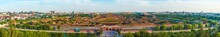 Aerial View Of Beijing Forbidden City At Dusk