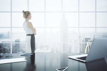 Wall Mural - Businesswoman in office